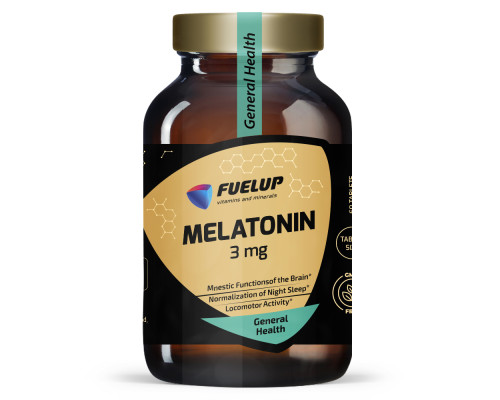 Fuel-Up Melatonin 3 mg, 60 tabl Fuel-Up Melatonin 3 mg, 60 tabl