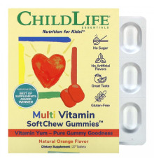 ChildLife Essentials Multi Vitamin SoftChew Gummies