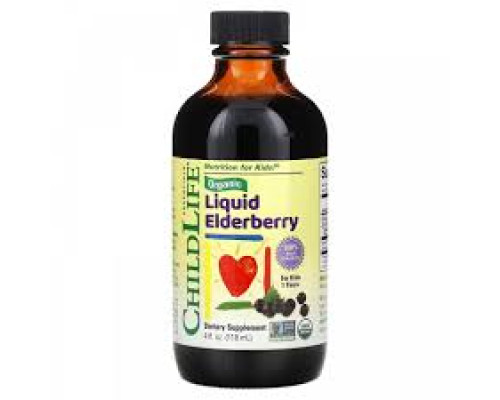 ChildLife Essentials Organic Liquid Elderberry (Liquid)