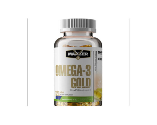 Omega-3 (Maxler) Gold 120 капс