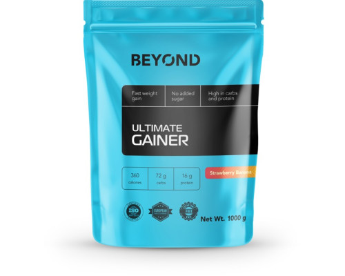 Ultimate Gainer (Beyond Казахстан) 1000гр Strawberry Banana