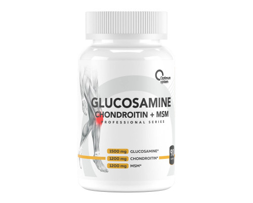 Glucosamine chondroitin MSM (OPTIMUM SYSTEM (Россия)) 90 капс