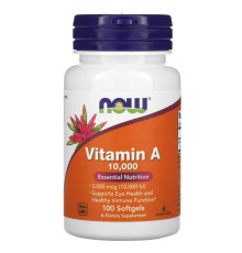 Vitamin A (NOW (США)) 10000 IU /100 софгелькапс