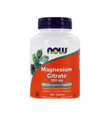 Magnesium (NOW (США)) Citrate 200 mg /100 табл.