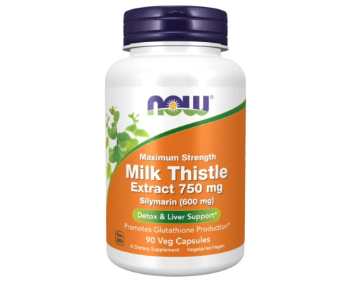 Milk Thistle (NOW (США)) 750мг 90капс