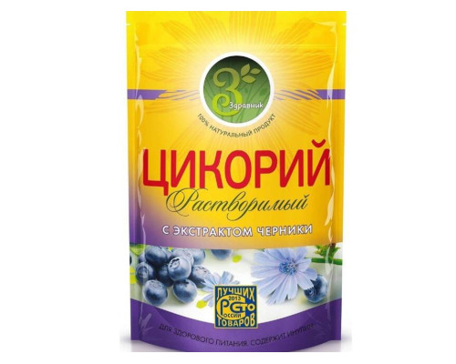 Цикорий 'ЗДРАВНИК' 85г с экстр.черники ZIP-пак./12