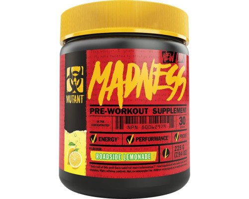 Madness (MUTANT (США)) 225гр Лимонад