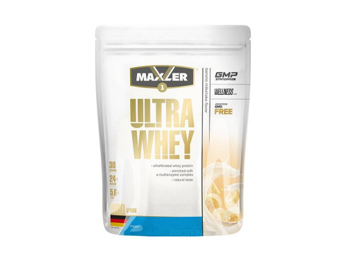 Whey Ultra (Maxler (США)) 900 g (bag) (Banana Milkshake)