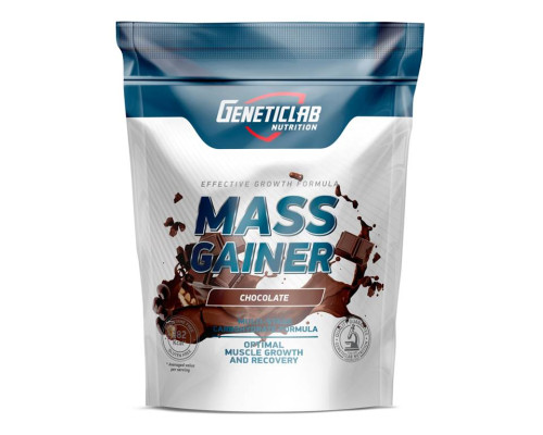 Gainer (GENETICLAB (Россия)) 1000гр Шоколад