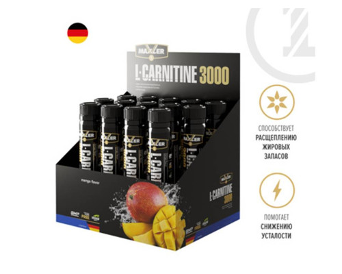 L-Carnitine (Maxler (США)) 14x25 ml (3000 mg) Манго