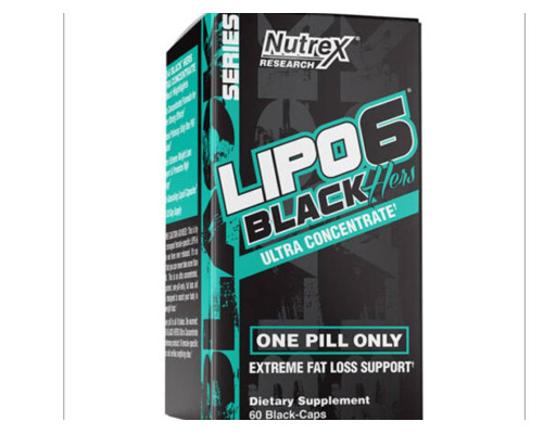 Lipo 6 (Nutrex (США)) 60капс Black Hers Ultra Concentrate