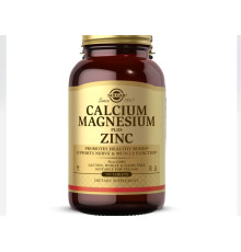 Solgar Calcium Magnesium plus Zinc 333/133/5 mg, 100 tabl