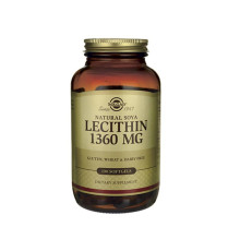 Solgar Lecithin 1360 mg (Natural Soya),100 softgels