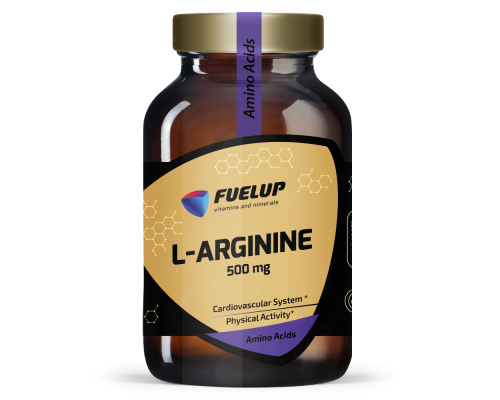 Fuel-Up L-Arginine 500 mg, 120 vcaps