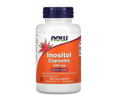Inositol (NOW (США)) 500 mg 100капс Inositol (NOW (США)) 500 mg 100капс