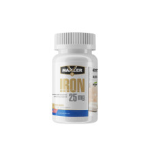 Iron (Maxler) 25 mg Bisglycinate Chelate 90 vegan caps