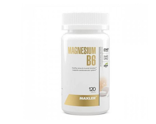 Magnesium (Maxler (США)) B6 120 таб