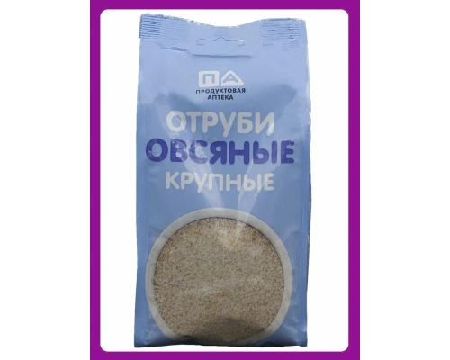 Отруби Овсяные Крупные 'Продуктовая Аптека' 300г Отруби Овсяные Крупные 'Продуктовая Аптека' 300г