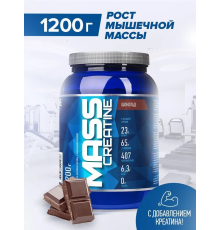 MASS+creatine (R-LINE NUTRITION) банка 1200 г. Шоколад