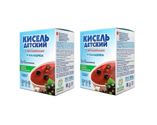 Кисель 'Витошка' 200гр 'Со Вкусом Черной Смородины' Для Детей Без Глютена (8х25г)