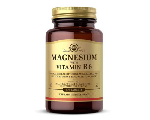 Magnesium b6 (Solgar США) 100tab Magnesium b6 (Solgar США) 100tab