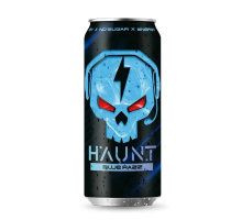 Напиток HAUNT 450 мл тониз. Голубая малина