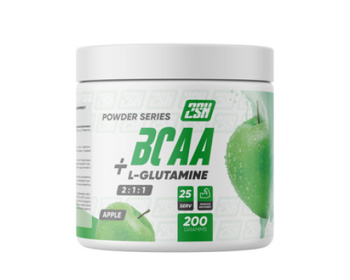 2SN BCAA + L-glutamine 200g (Яблоко)