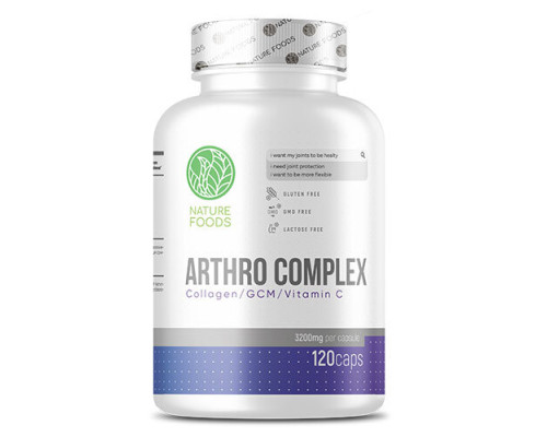 Arthro Complex (NATURE FOODS (Россия)) (Glucosamine+Chondroitin+MSM+Collagen+Vitamin C) 120caps