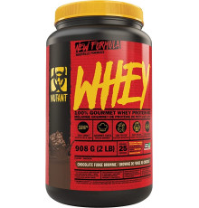 Whey (MUTANT (США)) 908гр Шоколадный брауни