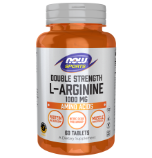 Arginine (NOW (США)) 1000mg, 60таб