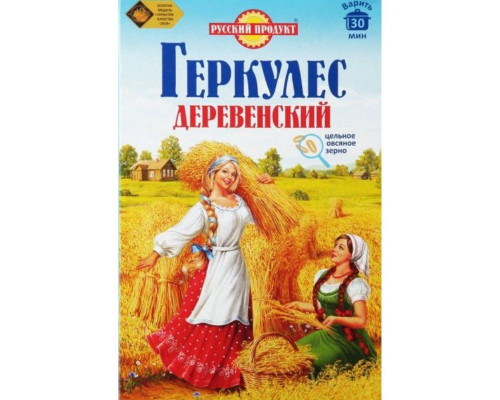 Хлопья (Русский продукт) 500гр геркулес Деревенский