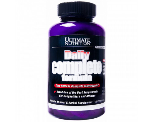 Daily Complete Formula (Ultimate Nutrition (США)) 180табл