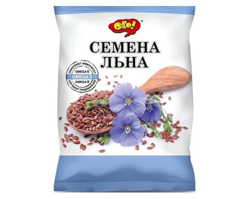 Семена (ОГО (Россия)) 150гр льна пищевые /10 /027