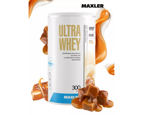 Whey (Maxler (США)) Ultra 300гр (can) Salty Caramel