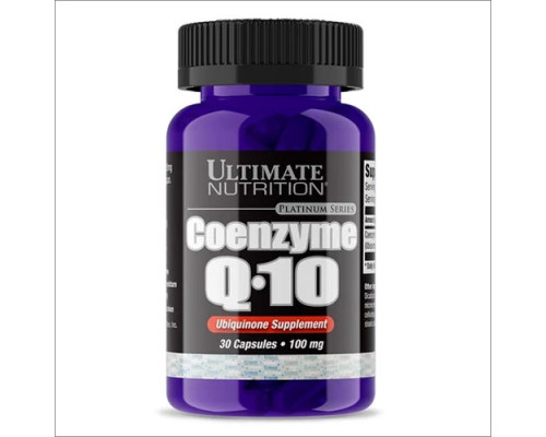 Coenzyme Q10 (Ultimate Nutrition (США)) 100% Premium 100mg 30капс