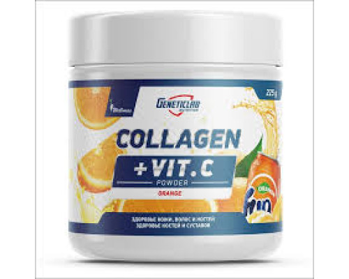 Collagen (GENETICLAB (Россия))+ВИТАМИН С 225гр апельсин