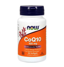 CoQ10 (NOW (США)) 100 mg /50 софгелькапс