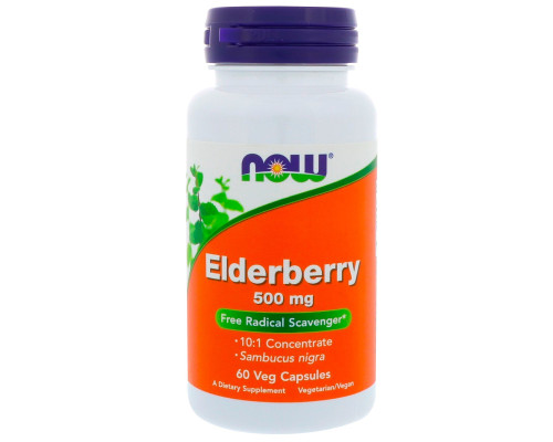 Elderberry (NOW (США)) 500mg 60 vcaps