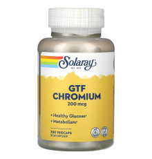 GTF Chromium (Solaray США) 200ct 200mcg