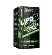 Lipo 6 (Nutrex (США)) 60капс Black Cleanse & Detox