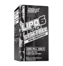 Lipo 6 (Nutrex (США)) 60капс Black UC Stim-Free