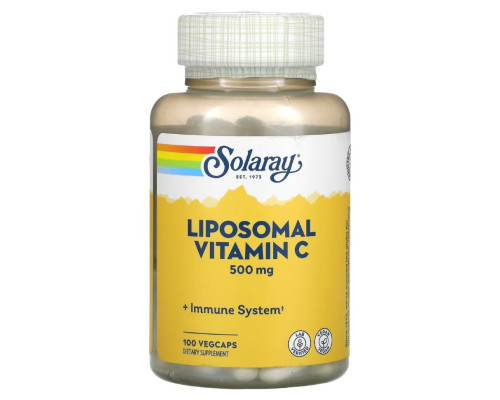 Liposomal Vitamin C (Solaray США) V 100ct 500mg