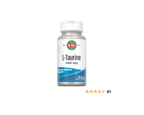 L-Taurine (KAL США) 60ct 500mg