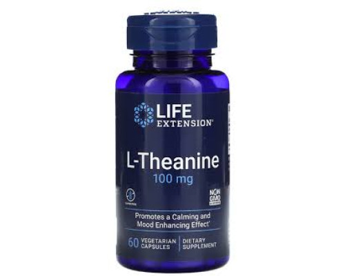 L-Theanine (Life Extension (США)) 100 mg, 60 vcaps