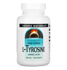 L-Tyrosine (Source Naturals) 500 mg, 100 tablets