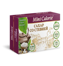 Сладкая смесь Сахар со Стевией кубик 280 гр. Mini Calorie