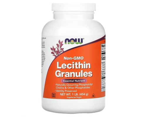 Lecithin (NOW (США)) Gran 454гр