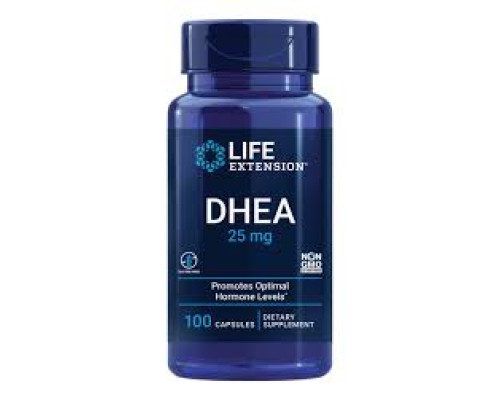 Life Extension DHEA, 25 mg, 100 caps