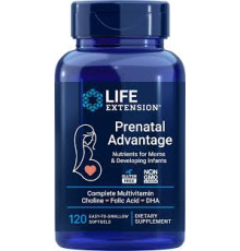 Life Extension Prenatal Advantage, 120 easy-to-swallow softgels