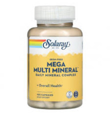 Mega Multi Mineral (Solaray США) 100ct